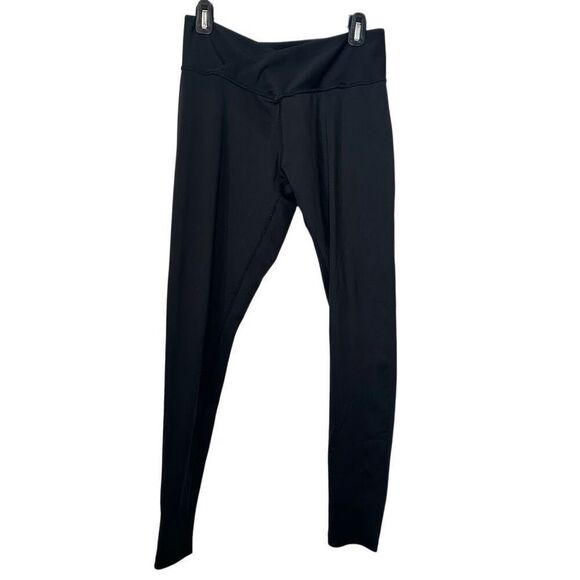 Obsession V-Front Ruched Back Butt Lifting Tummy Control Leggings Black Medium - Picture 1 of 4